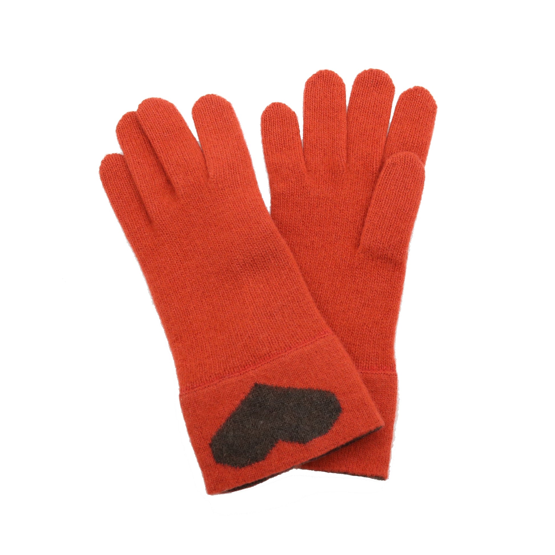 COLOR BLOCK GLOVES WITH HEART-6