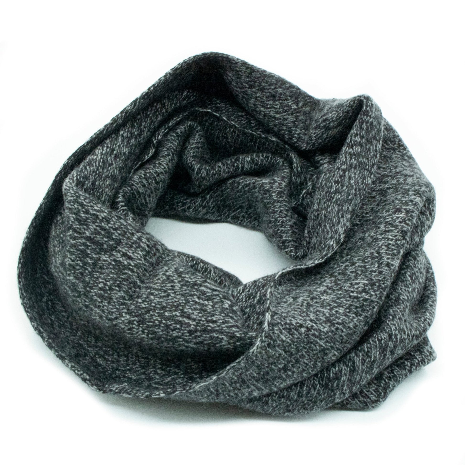 CASHMERE MELANGE NECK WARMER-0