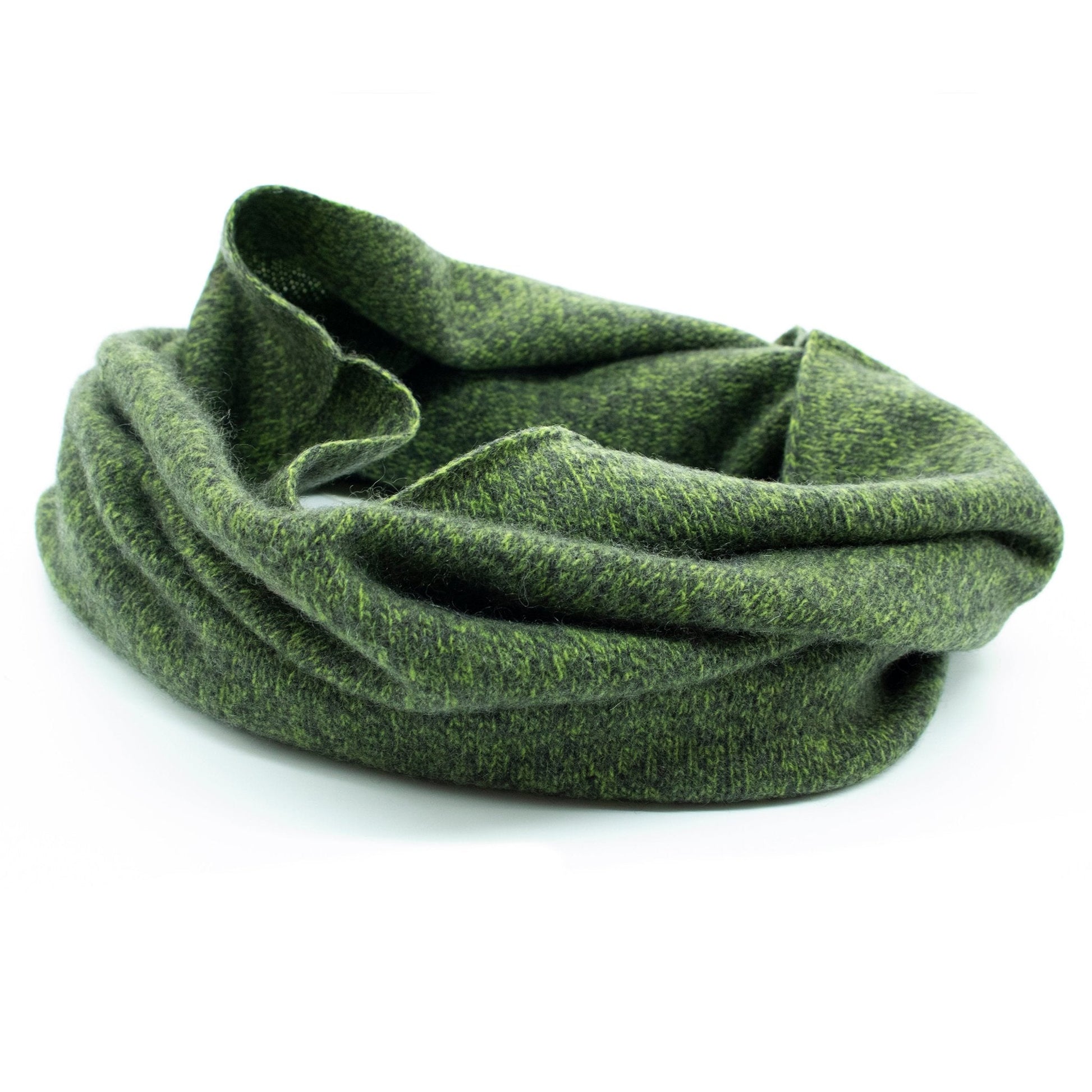 CASHMERE MELANGE NECK WARMER-1