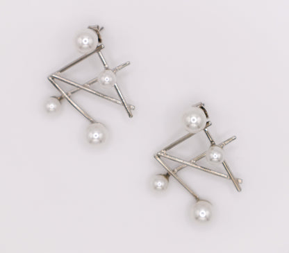 Pearlescent Futurista Earrings-1