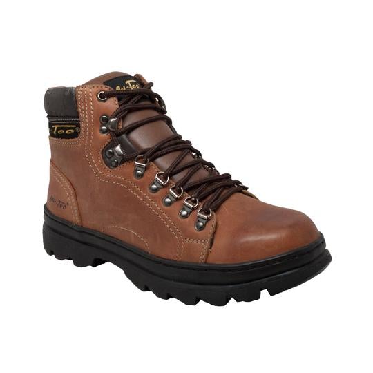 Men's 6" Hiker Brown Leather Boots-3