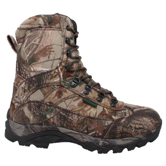 Men's 800G 10" Real Tree Tan Camo Waterproof Hunting Leather Boots-4