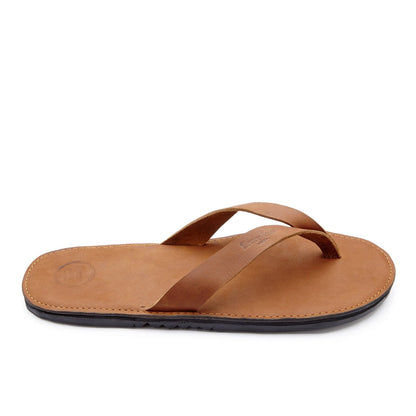 The Novio Men's Leather Flip Flop-3