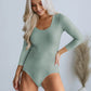 Fitted Long Sleeve Bodysuit