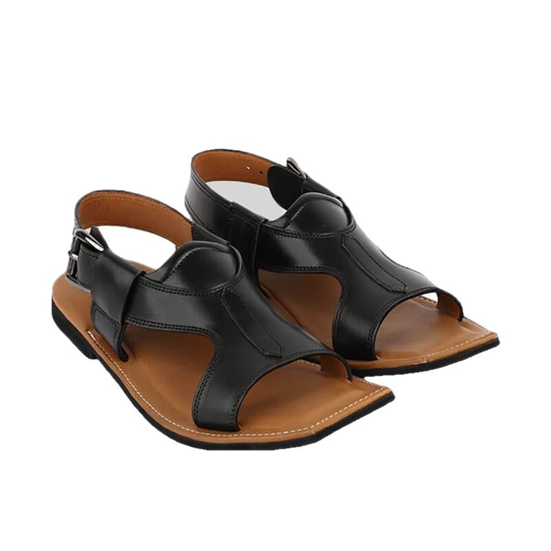 Salika Mens Cowhide Genuine Eco Leather Sandals-3