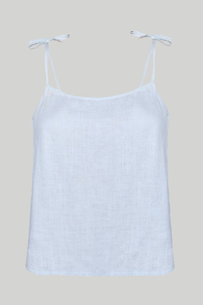 Tie-up Camisole in Blue-3