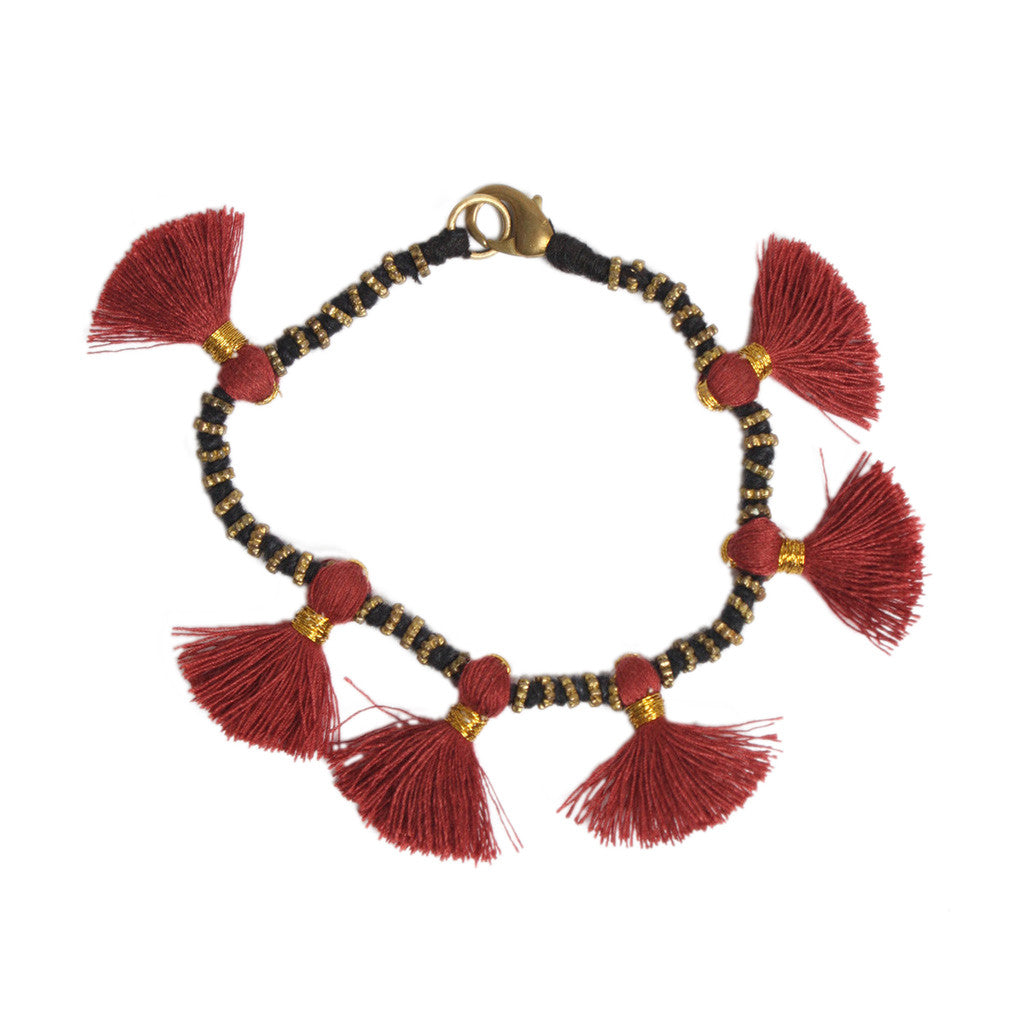 Boho Tassel Bracelet-0