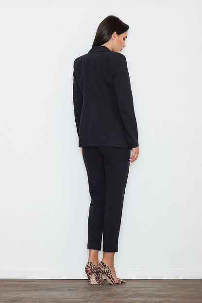 Slim-Fit Cropped Dress Pants