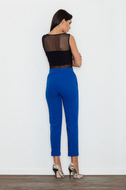 Slim-Fit Cropped Dress Pants