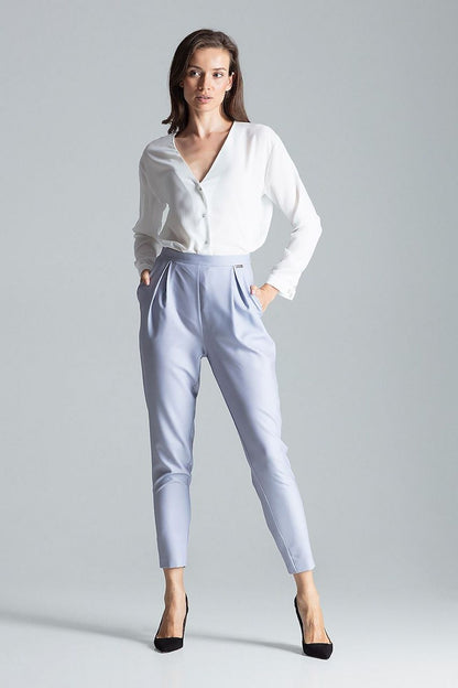 Classic Pleated Tapered Trousers