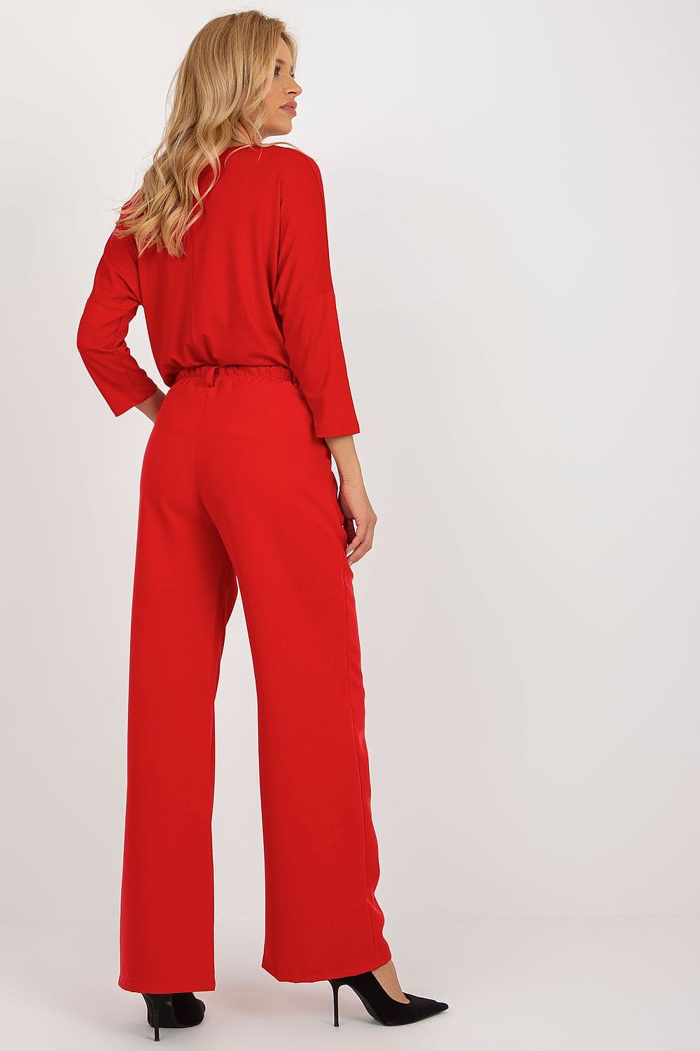 Classic Pleated High-Waisted Trousers