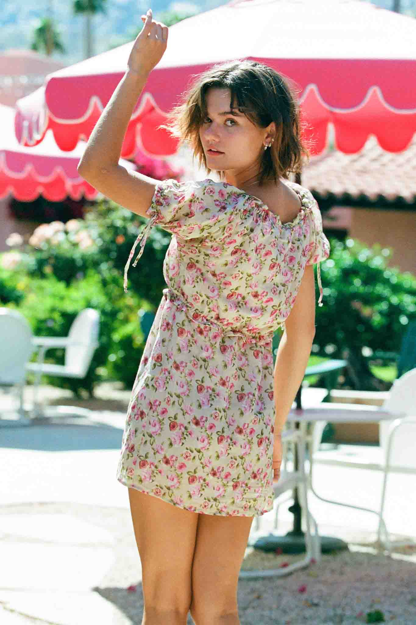 Daffodil Dress  - Pink Floral-0