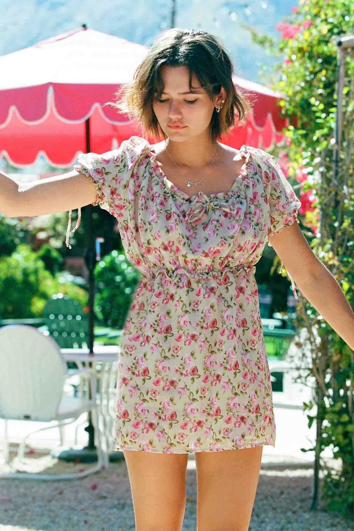 Daffodil Dress  - Pink Floral-2