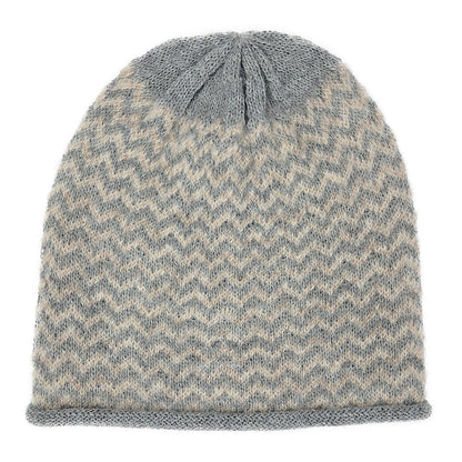 Harbor Chevron Knit Alpaca Beanie-2