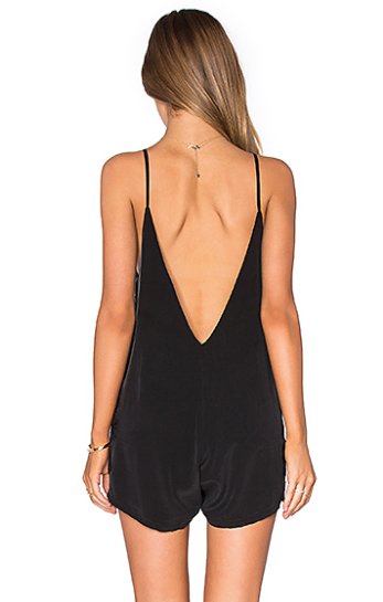 Garland Romper | Black-1