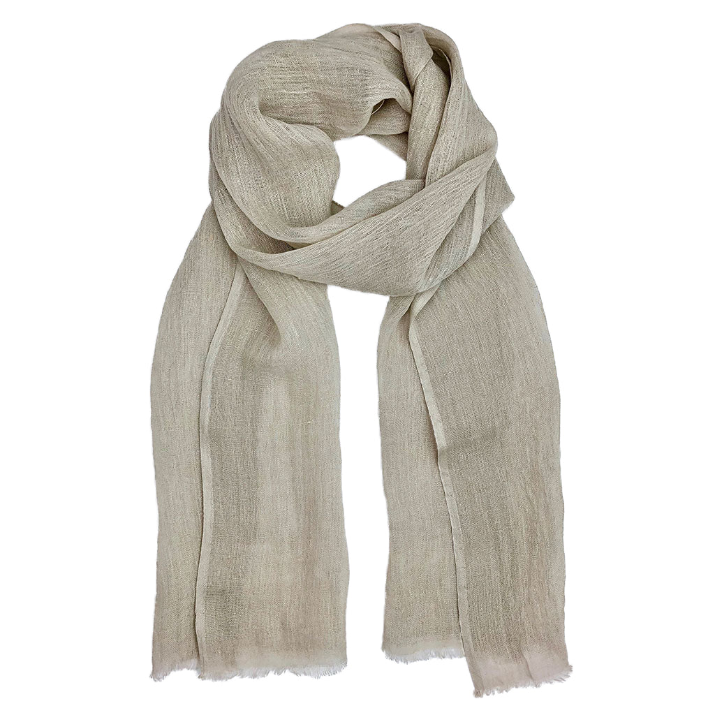 Gauze Linen Scarf-4