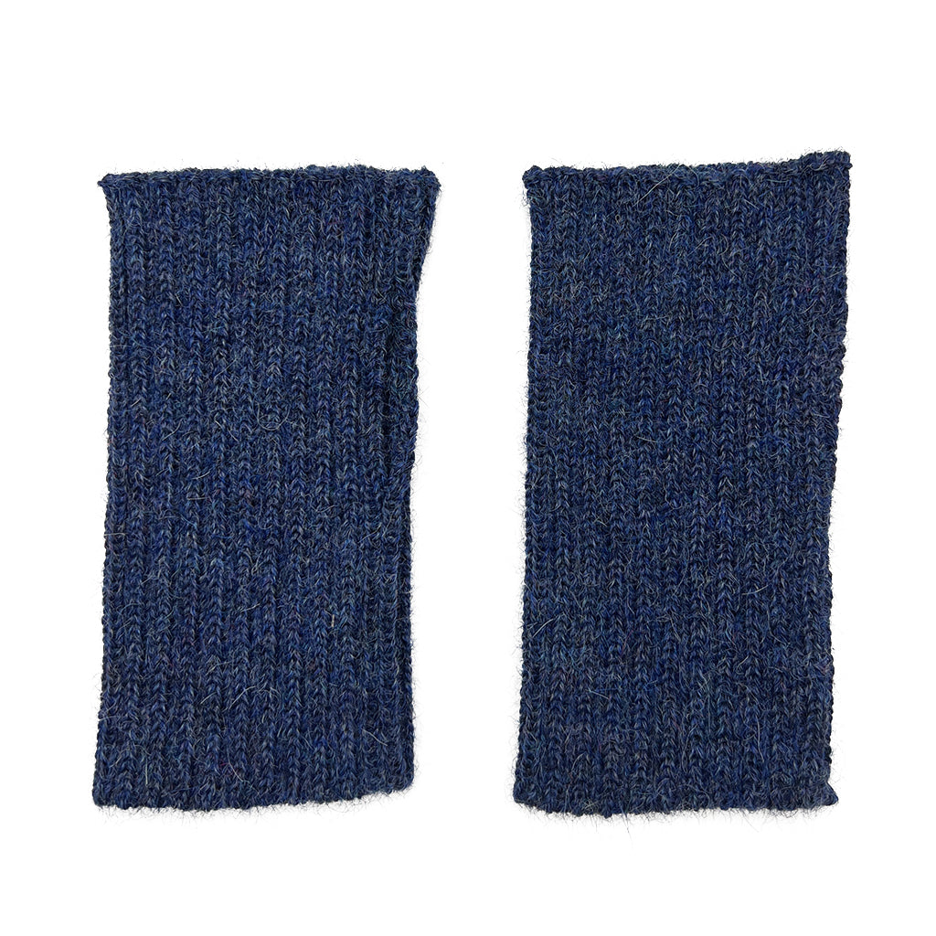 Navy Minimalist Alpaca Gloves-0