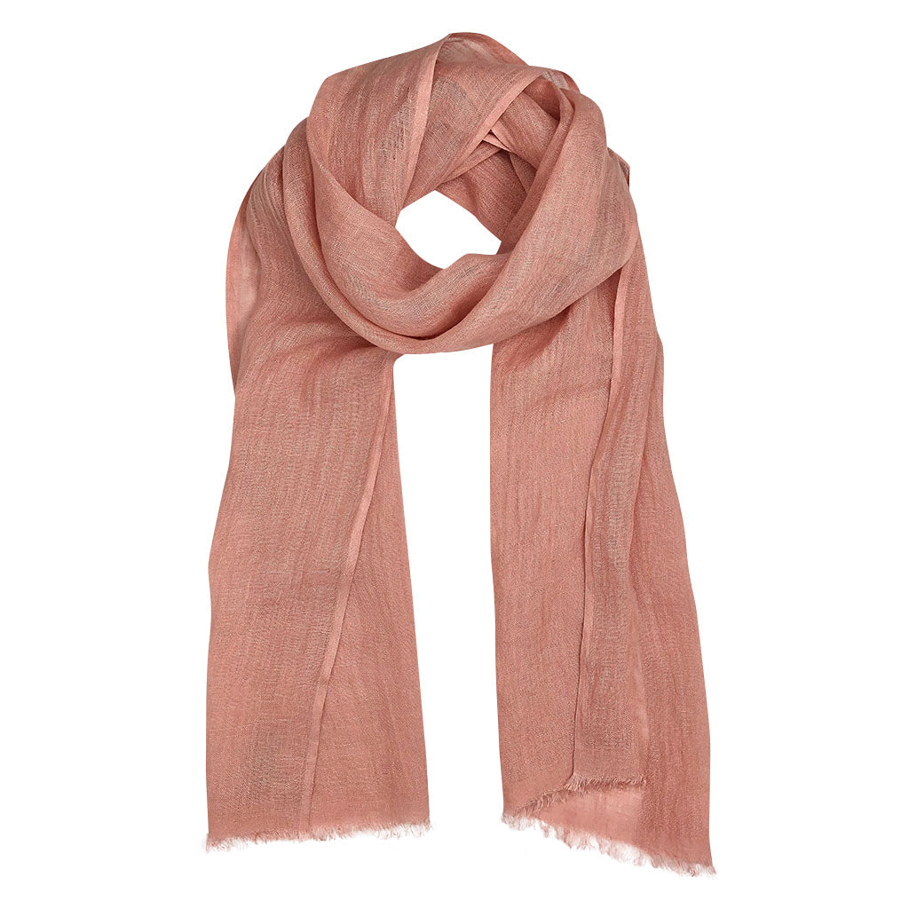 Gauze Linen Scarf-5