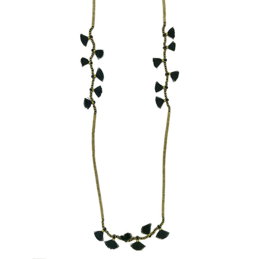 Krisha Tassel Necklace-0