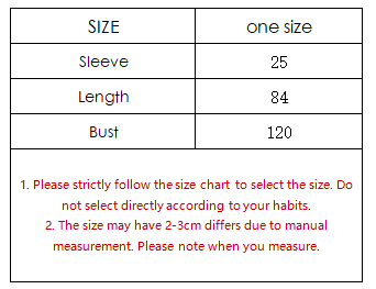 Lace Trim Cover up Size Chart