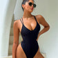 Strappy Back One Piece Swimsuit