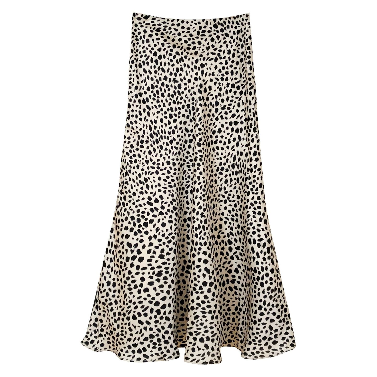 Leopard Print Lightweight Skirt