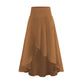 Ruffled Irregular Skirt