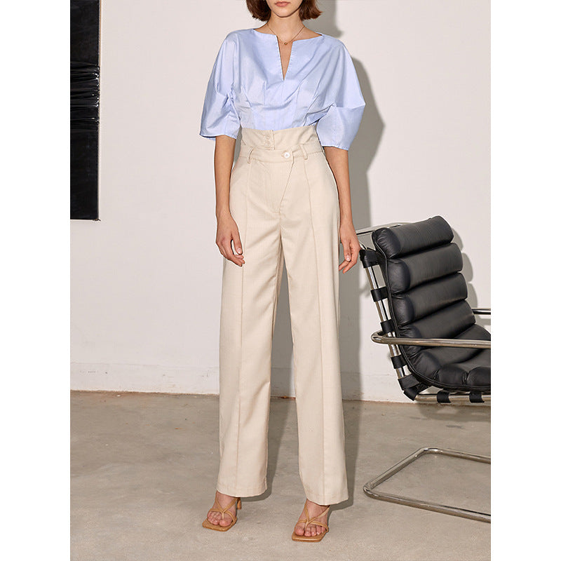 High Waist Belted Pant