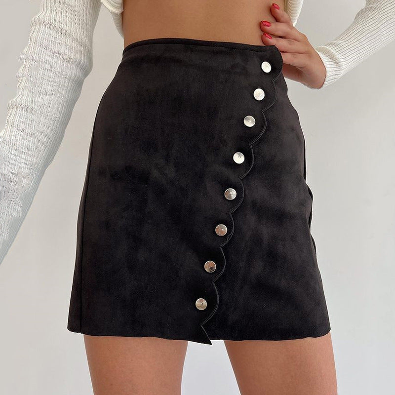 Scalloped Trim Skirt