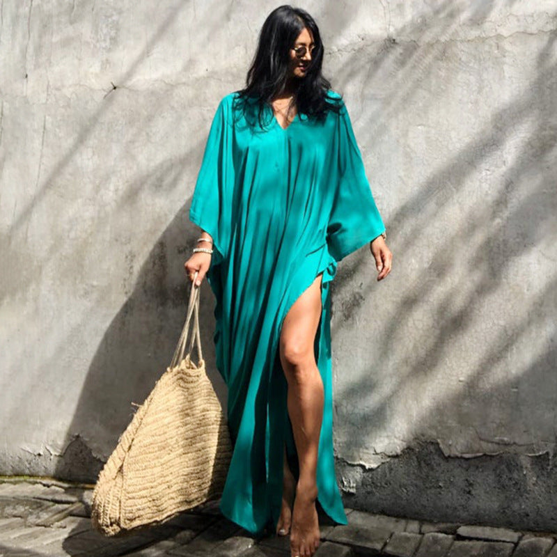 Long Caftan Cover Up